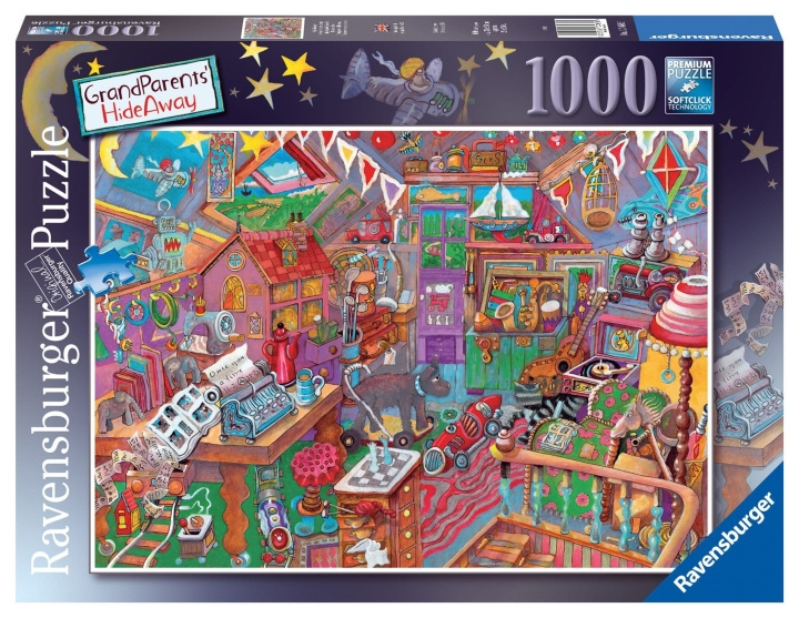 Ravensburger The Attic 1000p - (10217480) in the group Sport, leisure & Hobby / Hobby / Puzzle at TP E-commerce Nordic AB (C85716)