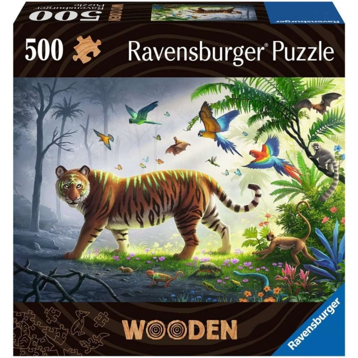 Ravensburger Wooden Tiger 500p - (10217514) in the group TOYS, KIDS & BABY PRODUCTS / Toys / Puzzles at TP E-commerce Nordic AB (C85717)