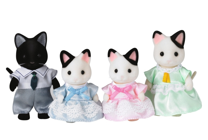 Sylvanian Families Tuxedo Cat Family (5181) in the group TOYS, KIDS & BABY PRODUCTS / Toys / Figures & Miniatures at TP E-commerce Nordic AB (C85721)