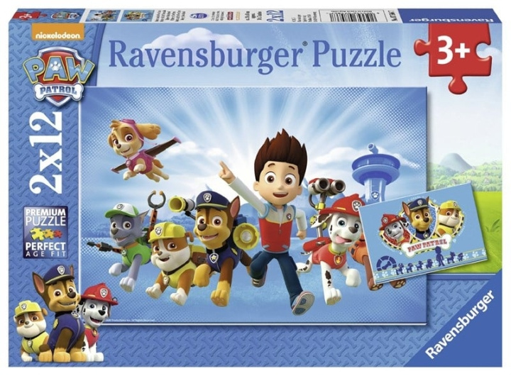 Ravensburger Paw Patrol 2x12p puzzle - (10107586) in the group TOYS, KIDS & BABY PRODUCTS / Toys / Puzzles at TP E-commerce Nordic AB (C85723)