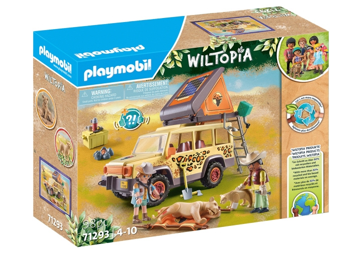 Playmobil Wiltopia - Cross-Country Vehicle with Lions (71293) in the group TOYS, KIDS & BABY PRODUCTS / Toys / Toys at TP E-commerce Nordic AB (C85730)