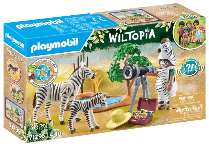 Playmobil Wiltopia - Animal Photographer (71295) in the group TOYS, KIDS & BABY PRODUCTS / Toys / Toys at TP E-commerce Nordic AB (C85732)