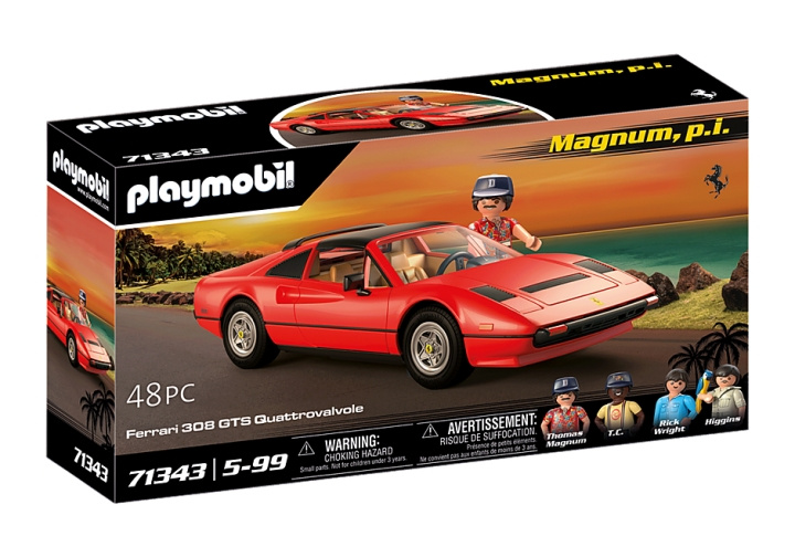 Playmobil Magnum, p.i. Ferrari 308 GTS Quattrovalvole (71343) in the group TOYS, KIDS & BABY PRODUCTS / Toys / Toys at TP E-commerce Nordic AB (C85739)