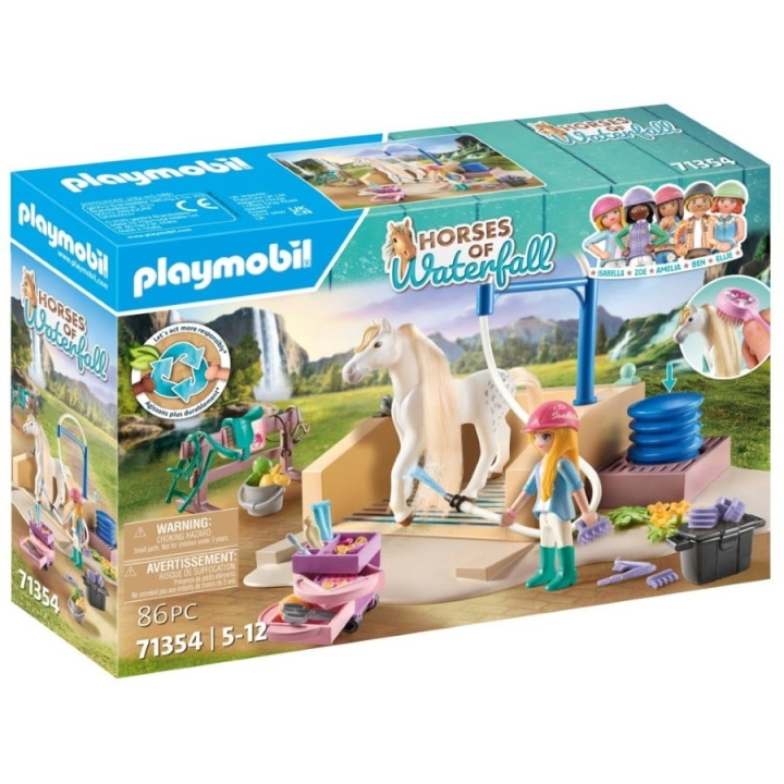 Playmobil Washing Station with Isabella and Lioness (71354) in the group TOYS, KIDS & BABY PRODUCTS / Toys / Toys at TP E-commerce Nordic AB (C85747)