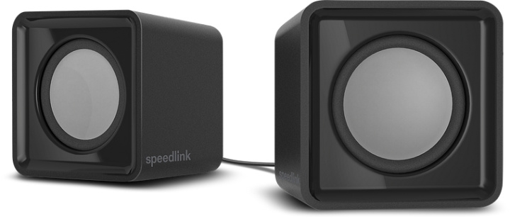 Speedlink TWOXO Stereo Speakers, black in the group COMPUTERS & PERIPHERALS / Computer accessories / Speakers at TP E-commerce Nordic AB (C85764)