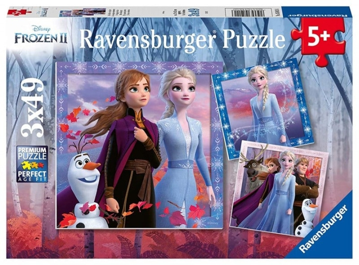 Ravensburger Frozen 2 The Journey Starts 3x49p - 05011 in the group TOYS, KIDS & BABY PRODUCTS / Toys / Puzzles at TP E-commerce Nordic AB (C85767)