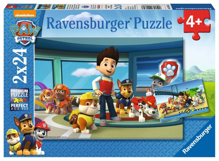 Ravensburger Paw Patrol Helpful Good Noses 2x24p - 09085 in the group TOYS, KIDS & BABY PRODUCTS / Toys / Puzzles at TP E-commerce Nordic AB (C85775)