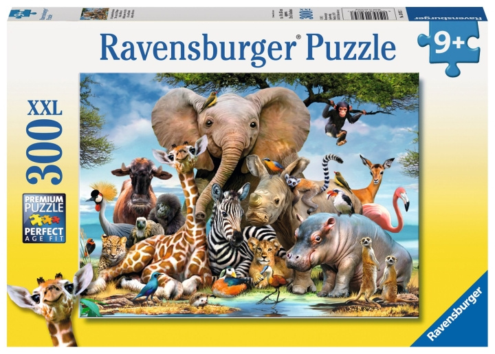 Ravensburger African Friends 300p - 13075 in the group TOYS, KIDS & BABY PRODUCTS / Toys / Puzzles at TP E-commerce Nordic AB (C85779)