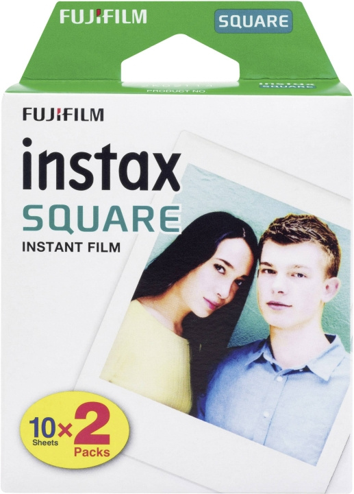 Fuji Instax Square film 20shots in the group HOME ELECTRONICS / Photo & Video / Photo equipment / Other at TP E-commerce Nordic AB (C85783)