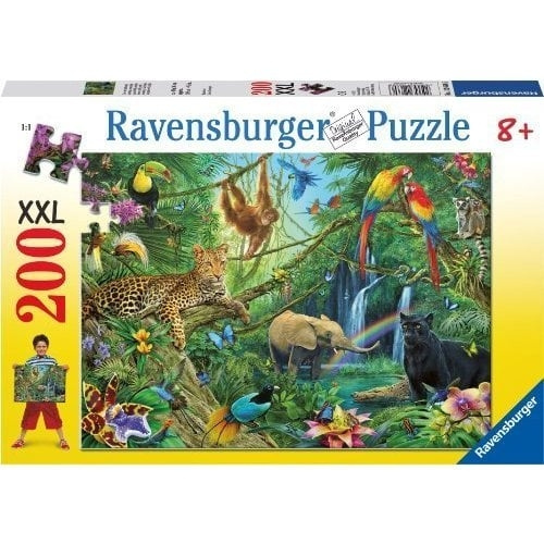 Ravensburger XXL 200 Piece Jungle Puzzle in the group TOYS, KIDS & BABY PRODUCTS / Toys / Puzzles at TP E-commerce Nordic AB (C85804)