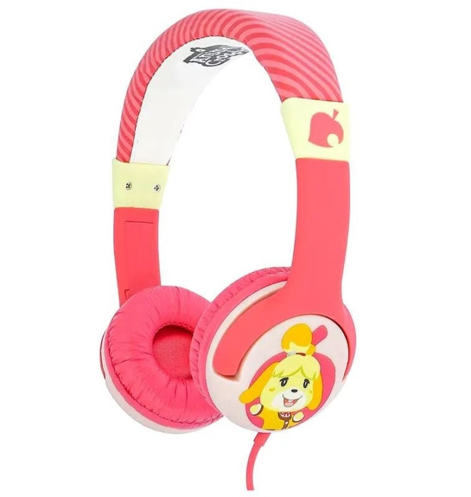 OTL Animal Crossing Isabelle children\'s headphones in the group HOME ELECTRONICS / Audio & Picture / Headphones & Accessories / Headphones at TP E-commerce Nordic AB (C85823)