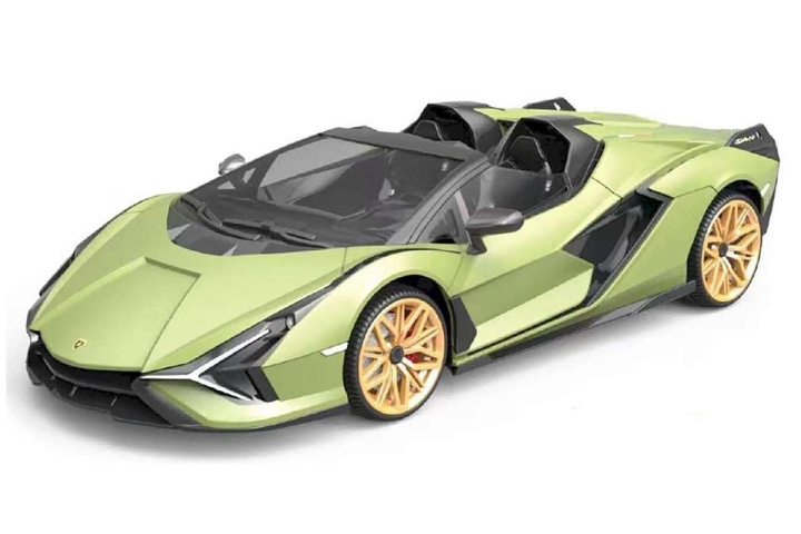 TEC-TOY Lamborghini Sian R/C 1:12 - Green (471303) in the group TOYS, KIDS & BABY PRODUCTS / Radio controlled / RC cars at TP E-commerce Nordic AB (C85840)