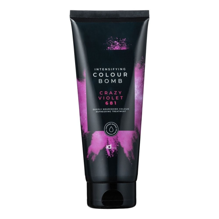 ID Hair Colour Bomb Crazy Violet 681 - 200 ml in the group BEAUTY & HEALTH / Hair & Styling / Hair care / Hair Dye / Hair Dye & Color bombs at TP E-commerce Nordic AB (C85858)