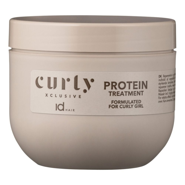 ID Hair Curly Xclusive Protein Treatment 200 ml in the group BEAUTY & HEALTH / Hair & Styling / Hair care / Hair Mask at TP E-commerce Nordic AB (C85875)