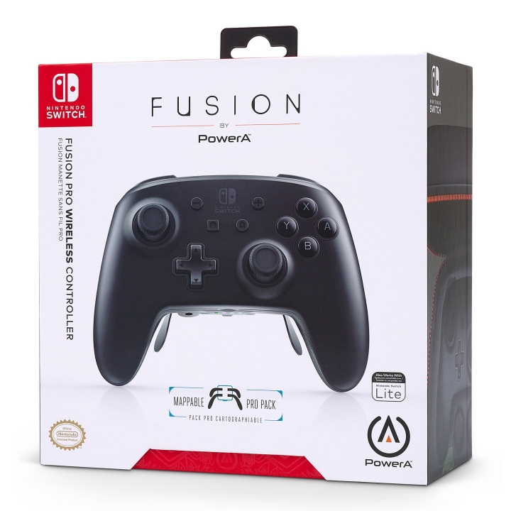 PowerA Fusion Pro Wireless Controller (Nintendo Switch) - White/Black in the group HOME ELECTRONICS / Game consoles & Accessories / Nintendo Switch at TP E-commerce Nordic AB (C85903)