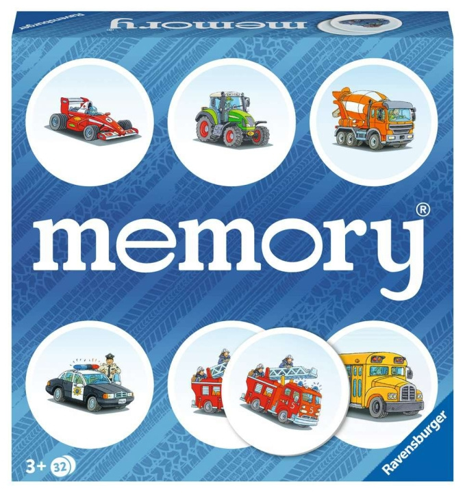 Ravensburger Vehicles memory® ( 10622378 ) in the group TOYS, KIDS & BABY PRODUCTS / Toys / Board games / Children\'s games at TP E-commerce Nordic AB (C85908)