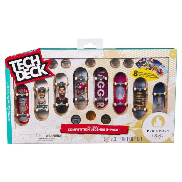 Tech Deck Olympic 96 mm Fingerboard - 8 Pack (6070368) in the group TOYS, KIDS & BABY PRODUCTS / Toys / Toys at TP E-commerce Nordic AB (C85912)