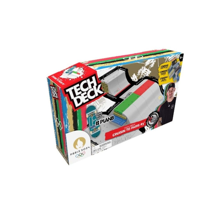 Tech Deck Olympic X-Connect Creator-Aurélien G. (6070271) in the group TOYS, KIDS & BABY PRODUCTS / Toys / Toys at TP E-commerce Nordic AB (C85913)