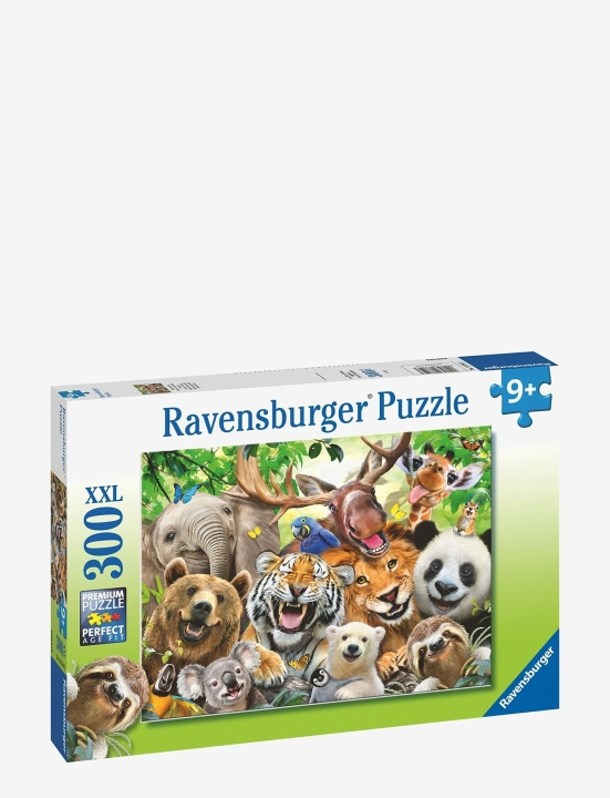 Ravensburger Exotic Animals Selfie 300p (RAE10113354) in the group TOYS, KIDS & BABY PRODUCTS / Toys / Puzzles at TP E-commerce Nordic AB (C85933)