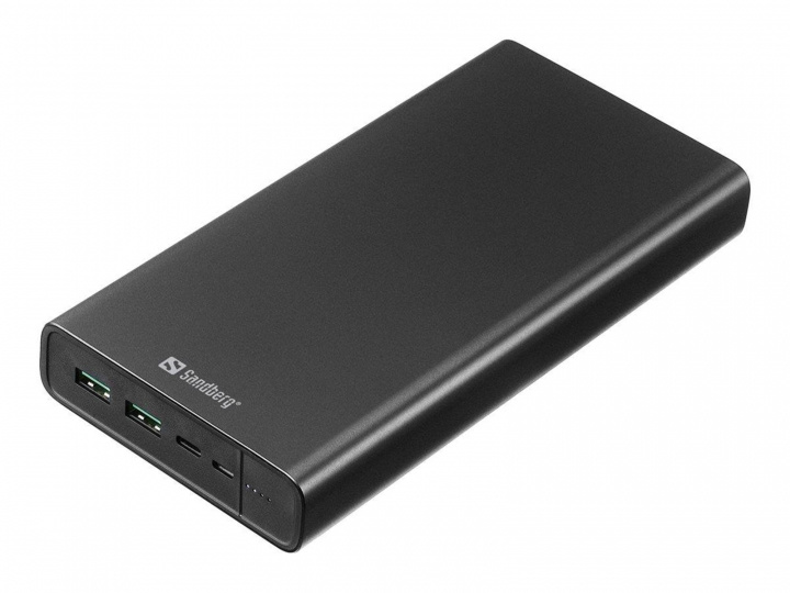 Sandberg Powerbank USB-C PD 100W 38400 in the group SMARTPHONE & TABLETS / Chargers & Cables / Powerbanks at TP E-commerce Nordic AB (C85938)