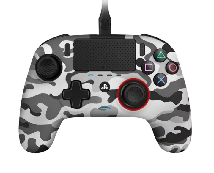 NACON Wireless Revolution Unlimited Pro Controller Camo Grey (PS4) in the group HOME ELECTRONICS / Game consoles & Accessories / Sony PlayStation 4 at TP E-commerce Nordic AB (C85977)