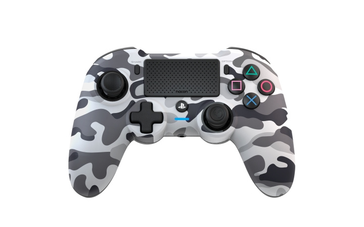 NACON Wireless Dualshock 4 V2 Controller Asymmetric Camo Grey (PS4) in the group HOME ELECTRONICS / Game consoles & Accessories / Sony PlayStation 4 at TP E-commerce Nordic AB (C85983)