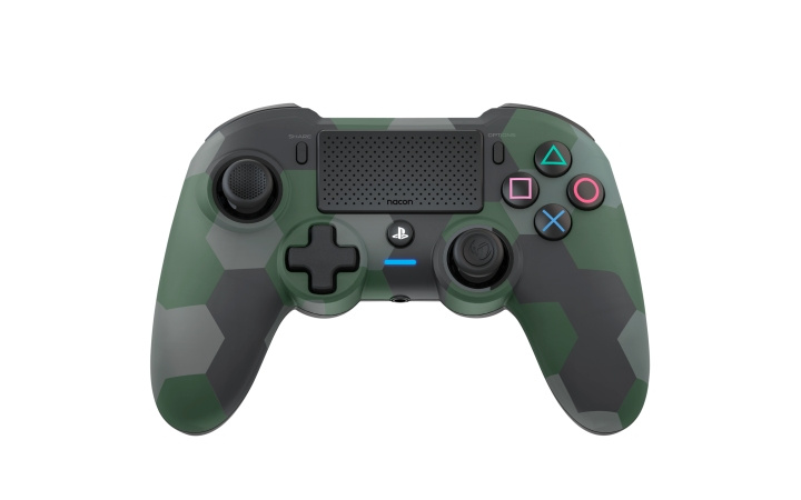 NACON Wireless Dualshock 4 V2 Controller Asymmetric Camo Green (PS4) in the group HOME ELECTRONICS / Game consoles & Accessories / Sony PlayStation 4 at TP E-commerce Nordic AB (C85984)