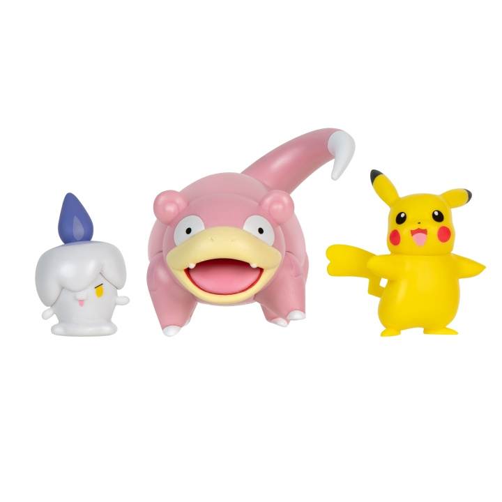 Pokémon Battle Figure 3 Pk - Pikachu Female (PKW3056) in the group TOYS, KIDS & BABY PRODUCTS / Toys / Figures & Miniatures at TP E-commerce Nordic AB (C85987)