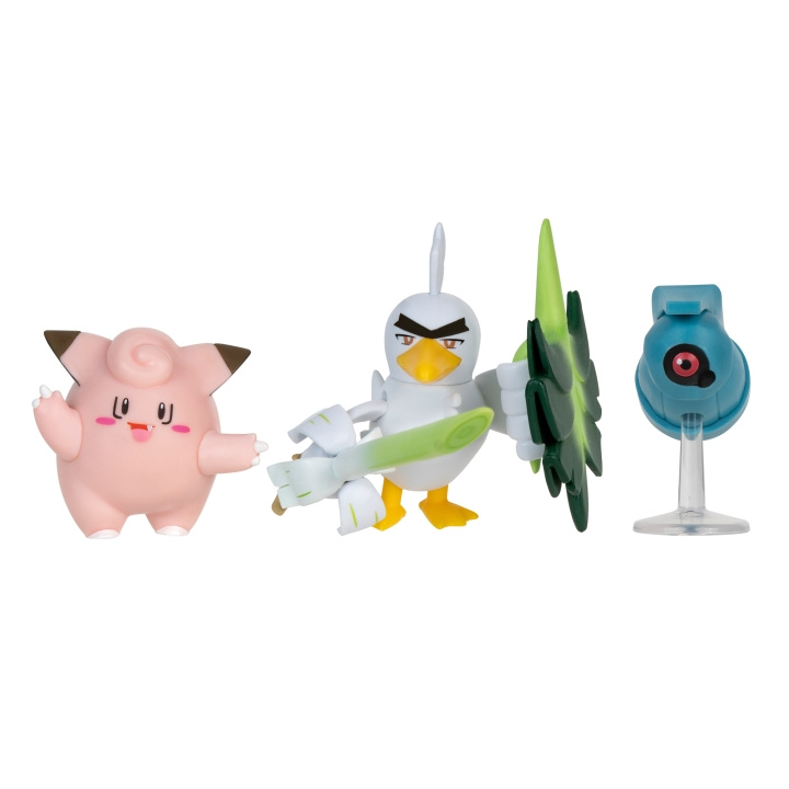 Pokémon Battle Figure 3 Pk - Clefairy, Beldum(PKW3057) in the group TOYS, KIDS & BABY PRODUCTS / Toys / Figures & Miniatures at TP E-commerce Nordic AB (C85988)