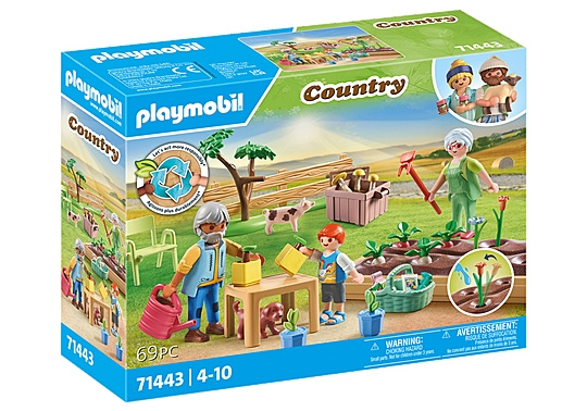 Playmobil Idyllic vegetable garden with grandparents (71443) in the group TOYS, KIDS & BABY PRODUCTS / Toys / Toys at TP E-commerce Nordic AB (C86014)