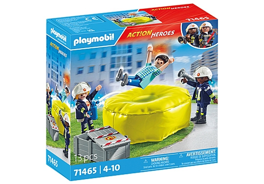 Playmobil Firefighter with air pillow (71465) in the group TOYS, KIDS & BABY PRODUCTS / Toys / Toys at TP E-commerce Nordic AB (C86019)