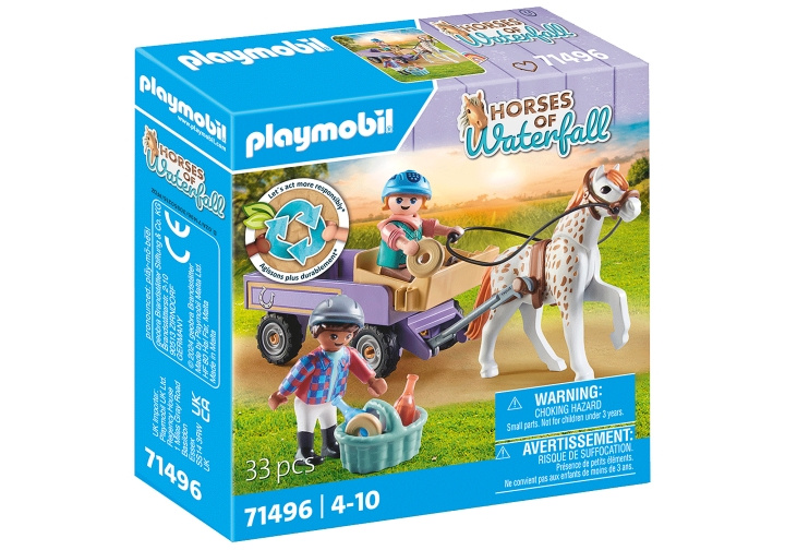 Playmobil Pony carriage (71496) in the group TOYS, KIDS & BABY PRODUCTS / Toys / Toys at TP E-commerce Nordic AB (C86029)