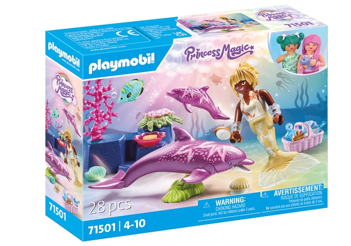 Playmobil Mermaid with Dolphins (71501) in the group TOYS, KIDS & BABY PRODUCTS / Toys / Toys at TP E-commerce Nordic AB (C86031)