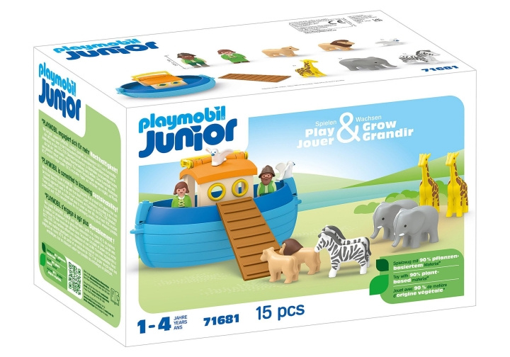 Playmobil JUNIOR: My Take Along Noah´s Ark (71681) in the group TOYS, KIDS & BABY PRODUCTS / Toys / Toys at TP E-commerce Nordic AB (C86046)