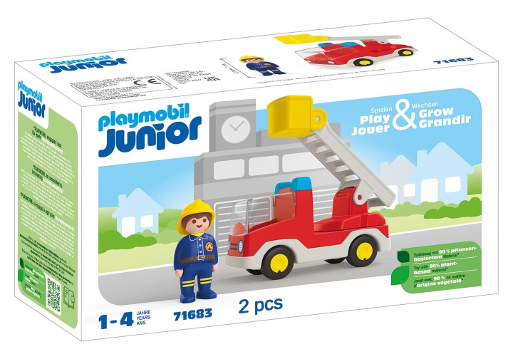 Playmobil JUNIOR: Ladder Unit Fire Truck (71683) in the group TOYS, KIDS & BABY PRODUCTS / Toys / Toys at TP E-commerce Nordic AB (C86048)