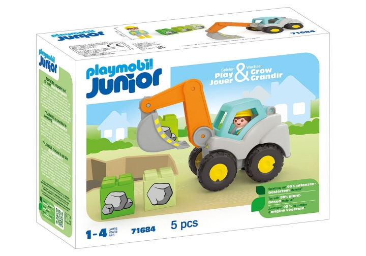 Playmobil JUNIOR: Shovel Excavator (71684) in the group TOYS, KIDS & BABY PRODUCTS / Toys / Toys at TP E-commerce Nordic AB (C86049)