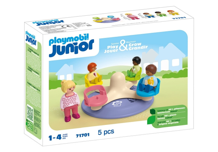 Playmobil JUNIOR: Number-Merry-Go-Round (71701) in the group TOYS, KIDS & BABY PRODUCTS / Toys / Toys at TP E-commerce Nordic AB (C86054)