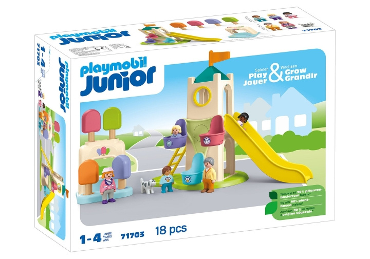 Playmobil JUNIOR: Adventure Tower with Ice Cream Booth (71703) in the group TOYS, KIDS & BABY PRODUCTS / Toys / Play set at TP E-commerce Nordic AB (C86056)