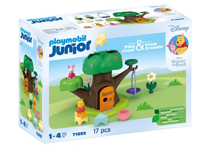 Playmobil JUNIOR & Disney: Winnie the Pooh\'s & Piglet\'s Tree House​ (71693) in the group TOYS, KIDS & BABY PRODUCTS / Toys / Toys at TP E-commerce Nordic AB (C86057)