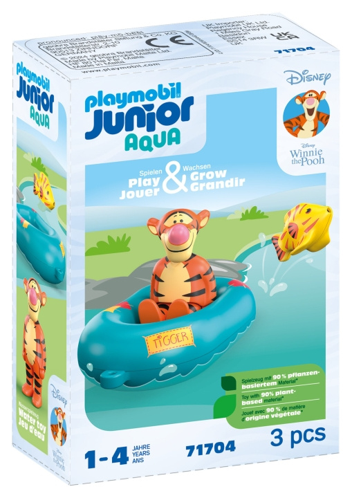 Playmobil JUNIOR & Disney: Tigger\'s Rubber Boat Ride (71704) in the group TOYS, KIDS & BABY PRODUCTS / Toys / Toys at TP E-commerce Nordic AB (C86065)