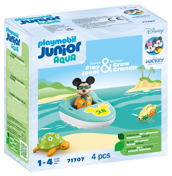 Playmobil JUNIOR & Disney: Mickey\'s Boat Tour (71707) in the group TOYS, KIDS & BABY PRODUCTS / Toys / Toys at TP E-commerce Nordic AB (C86068)