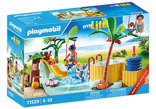 Playmobil Children\'s pool with whirlpool (71529) in the group TOYS, KIDS & BABY PRODUCTS / Toys / Toys at TP E-commerce Nordic AB (C86073)