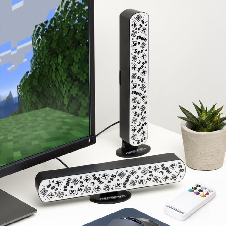 Paladone Minecraft Light Bar Set of 2 with Remote in the group HOME ELECTRONICS / Lighting / Table lamps at TP E-commerce Nordic AB (C86096)