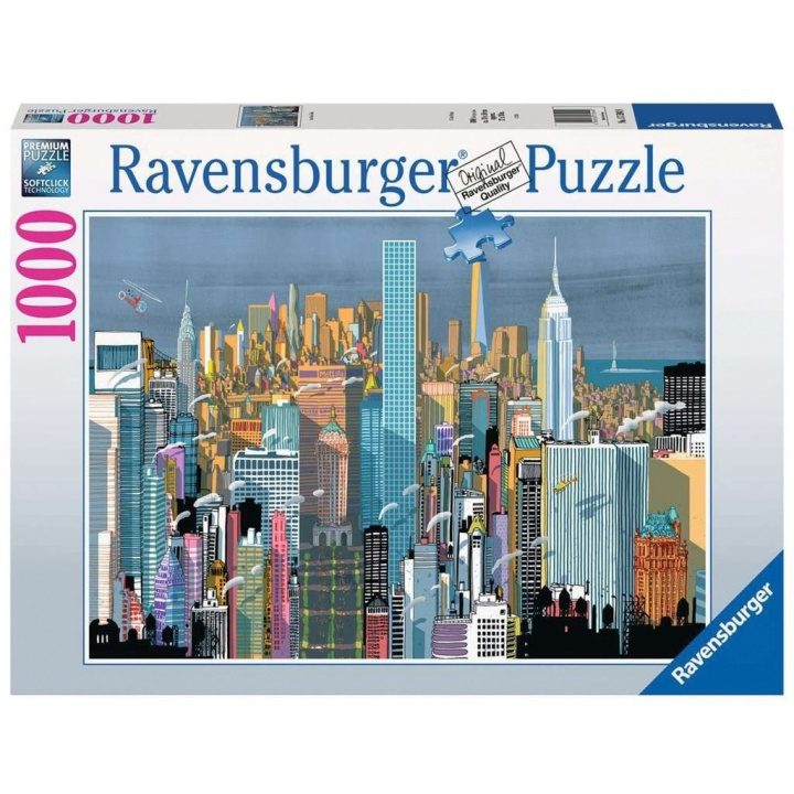 Ravensburger Puzzle I Am New York 1000p in the group TOYS, KIDS & BABY PRODUCTS / Toys / Puzzles at TP E-commerce Nordic AB (C86101)