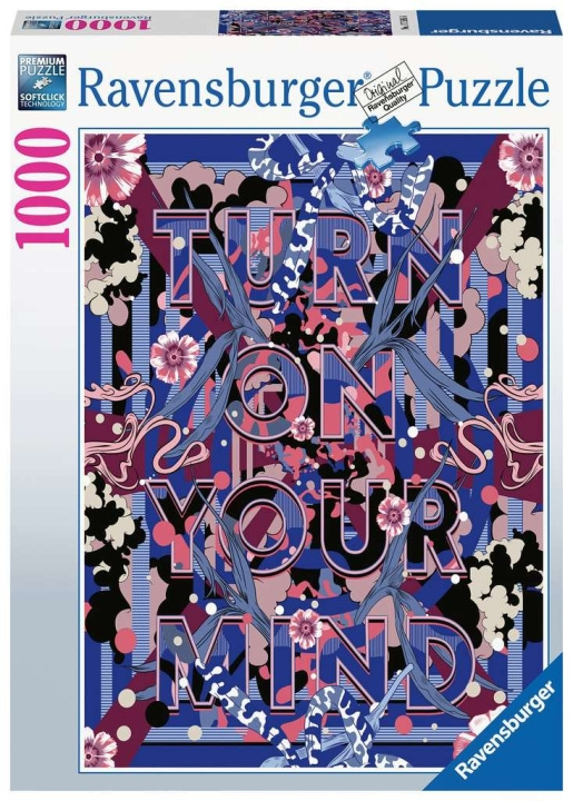 Ravensburger Puzzle Turn On Your Mind 1000p in the group TOYS, KIDS & BABY PRODUCTS / Toys / Puzzles at TP E-commerce Nordic AB (C86103)