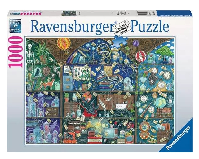 Ravensburger Puzzle Cabinet Of Curiosities 1000p in the group TOYS, KIDS & BABY PRODUCTS / Toys / Puzzles at TP E-commerce Nordic AB (C86107)