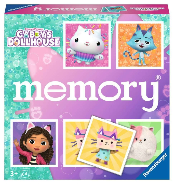 Ravensburger Gabby\'s Dollhouse memory® in the group TOYS, KIDS & BABY PRODUCTS / Toys / Board games / Children\'s games at TP E-commerce Nordic AB (C86120)