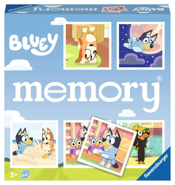 Ravensburger Bluey memory® in the group TOYS, KIDS & BABY PRODUCTS / Toys / Board games / Children\'s games at TP E-commerce Nordic AB (C86121)