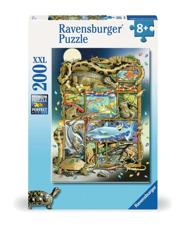 Ravensburger Ravensbruger - Puzzle Fish And Reptile Menagerie 200p in the group TOYS, KIDS & BABY PRODUCTS / Toys / Puzzles at TP E-commerce Nordic AB (C86141)