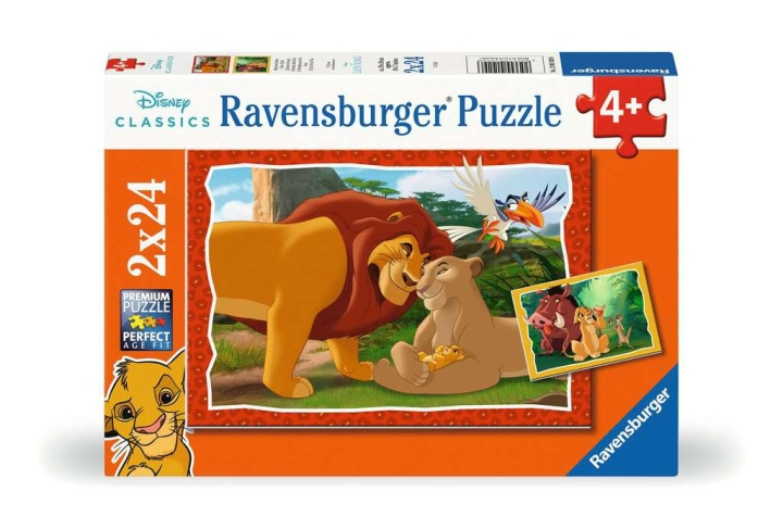 Ravensburger Puzzle The Lion King 2x24p in the group TOYS, KIDS & BABY PRODUCTS / Toys / Puzzles at TP E-commerce Nordic AB (C86144)